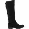 Sofft Sharnell 2 Tall Dress Boots - Womens Black Suede