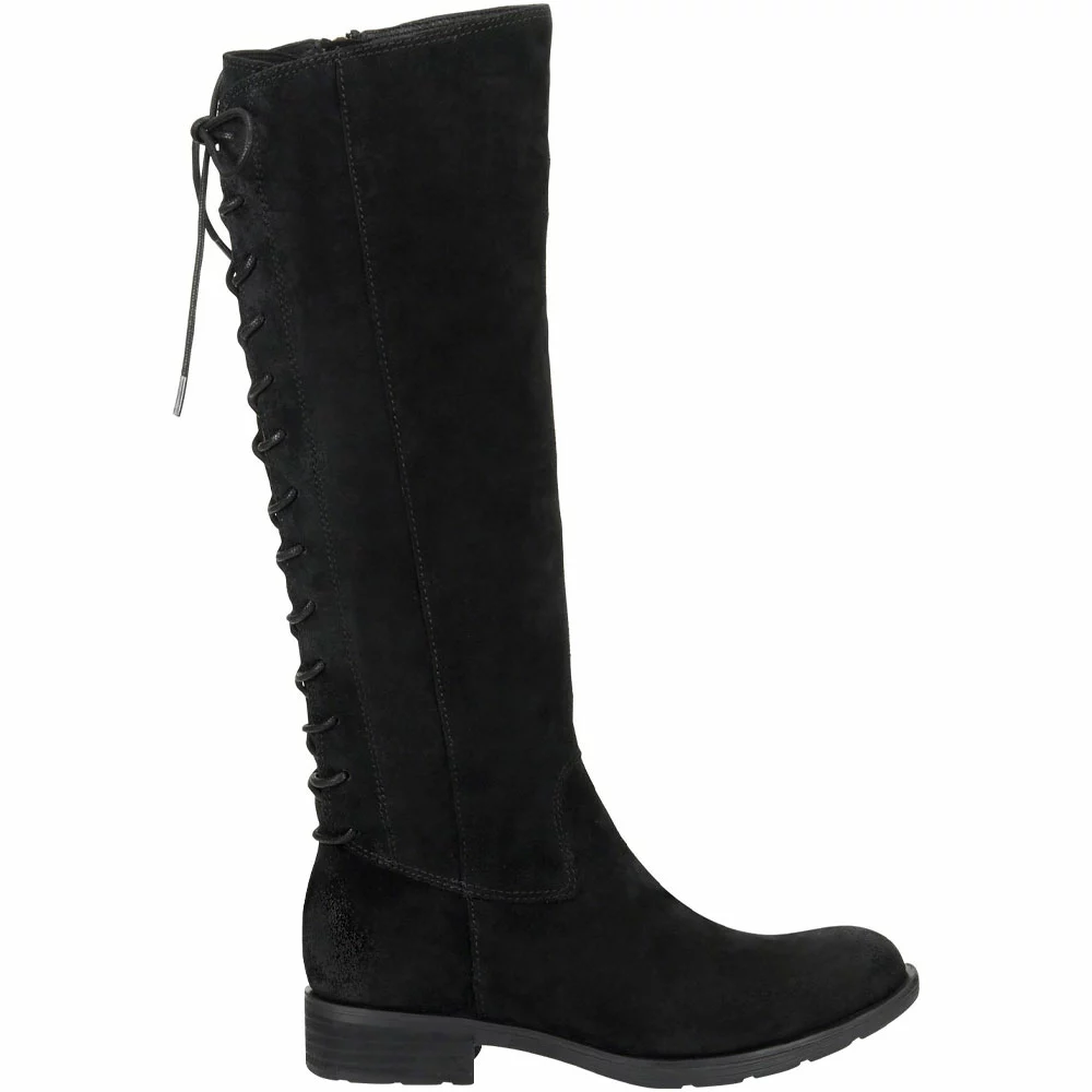 Sofft Sharnell 2 Tall Dress Boots - Womens Black Suede