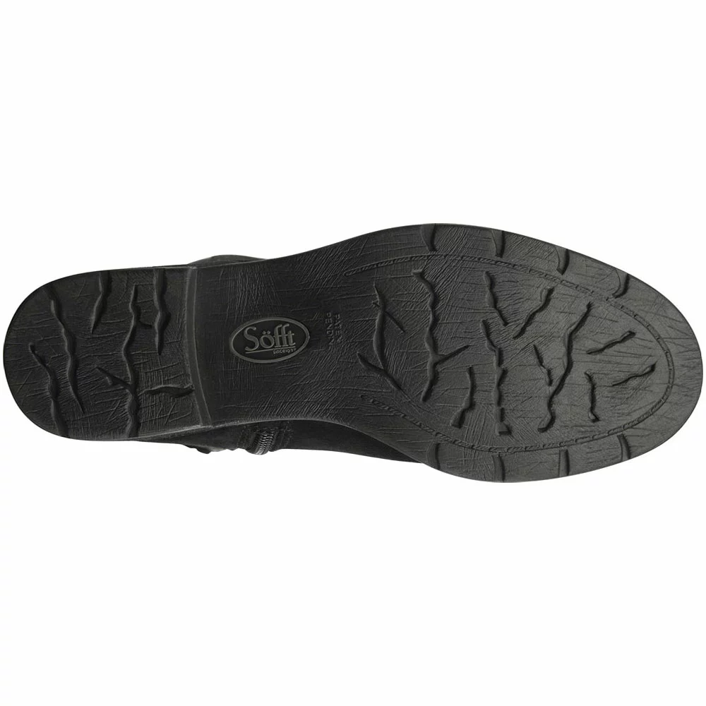 Sofft Sharnell 2 Tall Dress Boots - Womens Black Suede - Image 4