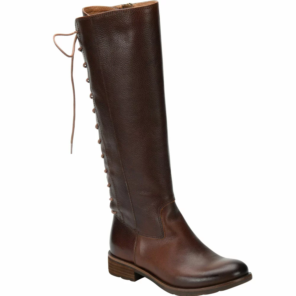 Sofft Sharnell 2 Tall Dress Boots - Womens Whiskey Nubuck - Image 2