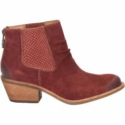 Sofft Andee Womens Ankle Boots Rustic Red