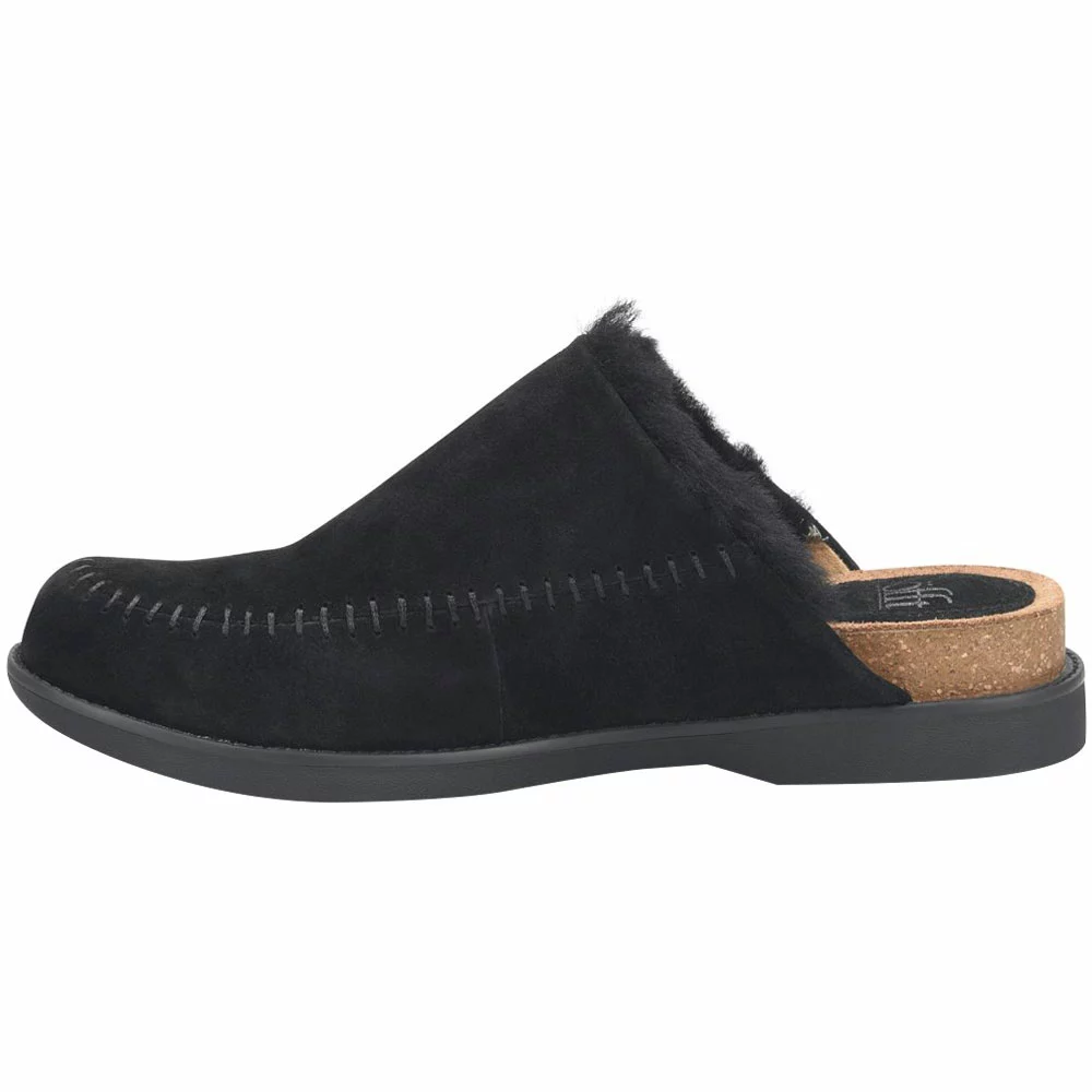 Sofft Bellflower Slip On Casual Shoes - Womens Black Suede - Image 3