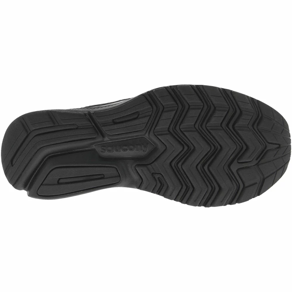 Saucony Ride 13 Running Shoes - Womens Black Black Black - Image 4