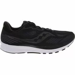 Saucony Ride 14 Reflex Running Shoes - Womens White Black