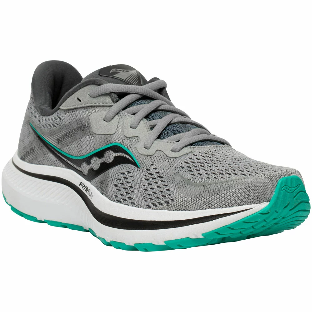 Saucony Omni 20 Running Shoes - Womens Alloy Jade - Image 2