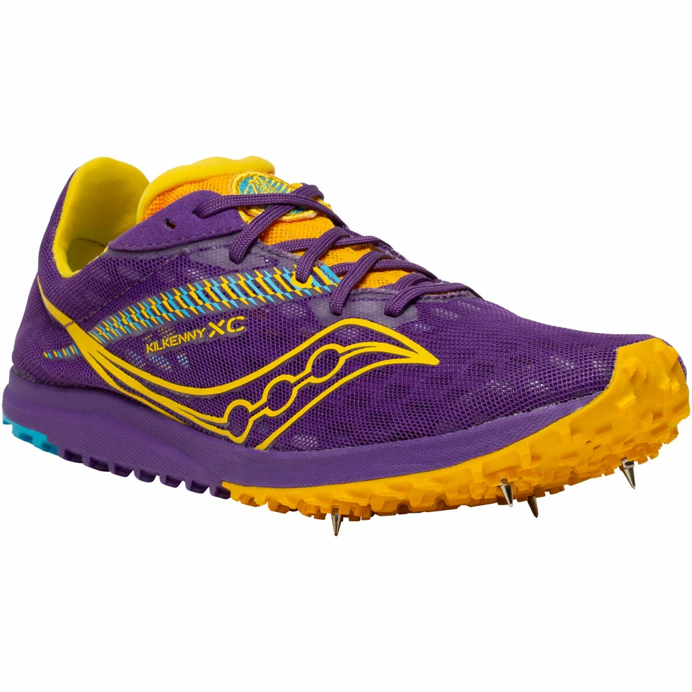 Saucony Kilkenny Xc9 Running Shoes - Womens Purple - Image 2