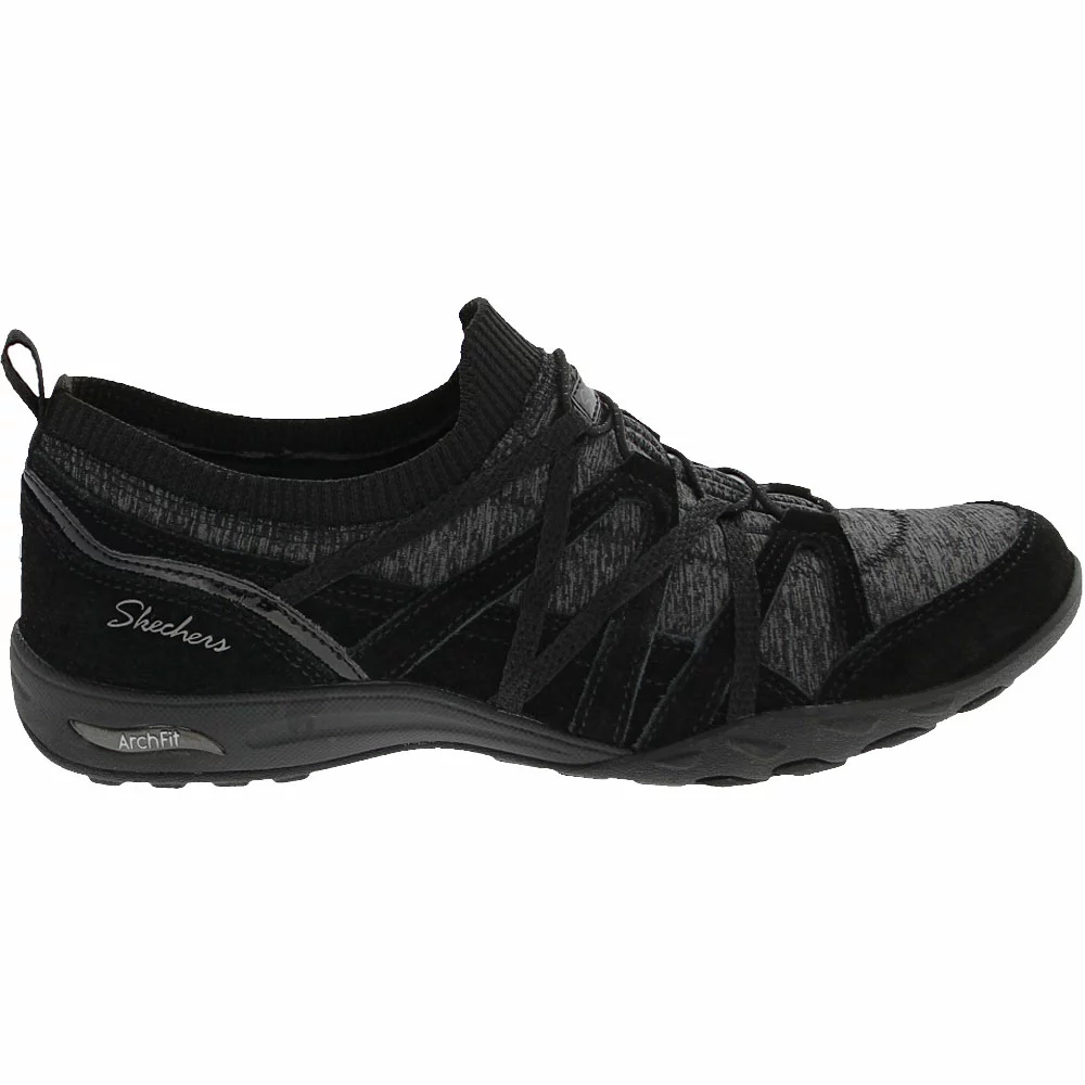 Skechers Arch Fit Comfy Lifestyle Shoes - Womens Black