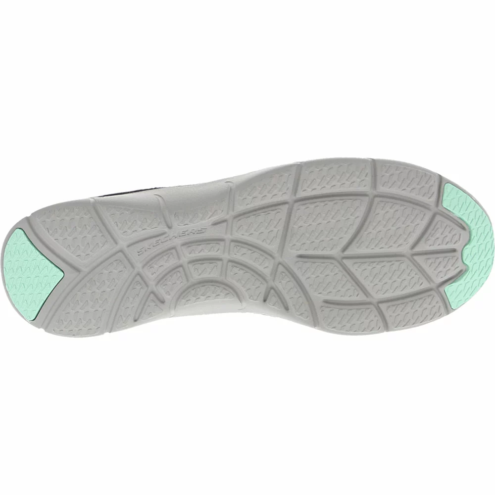 Skechers Arch Fit Refine Lifestyle Shoes - Womens Navy - Image 4