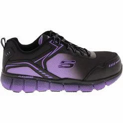 Skechers Work Arterios Safety Toe Work Shoes - Womens Purple