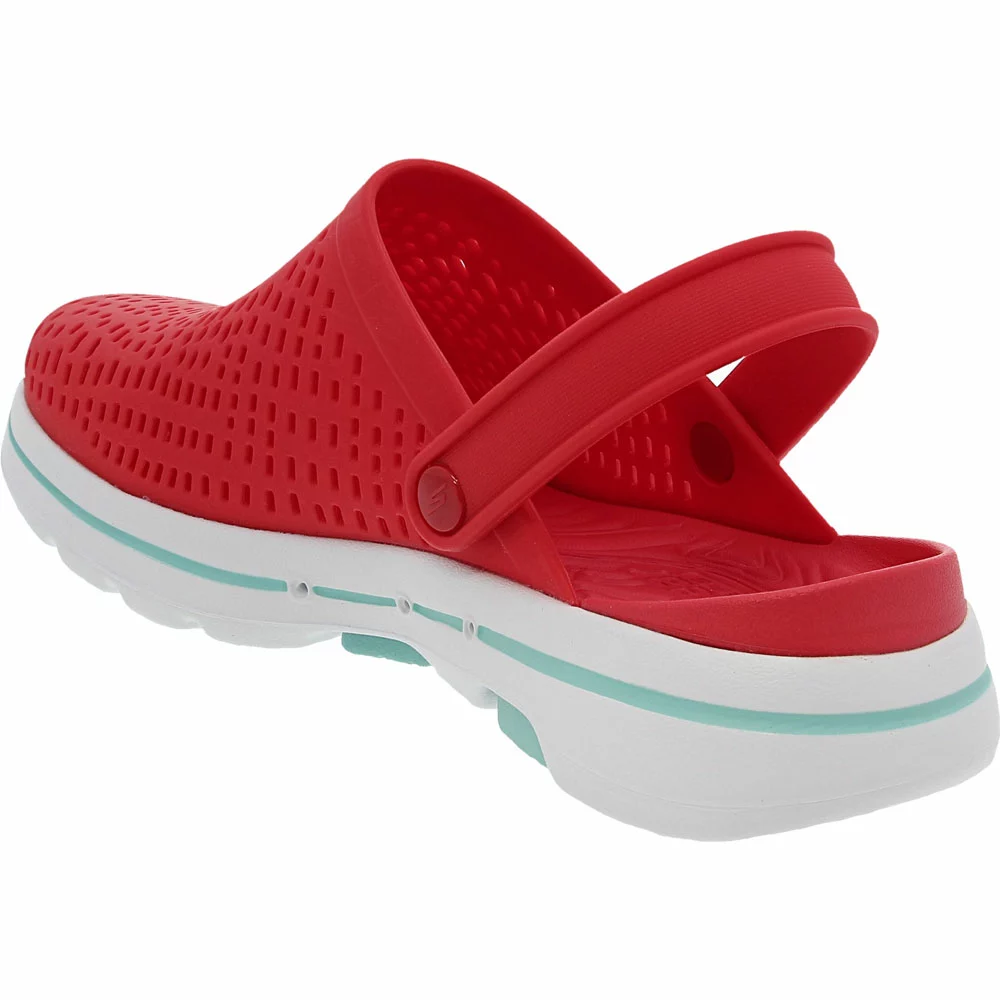 Skechers Foamies Go Walk 5 Astonished Clogs - Womens Red - Image 3