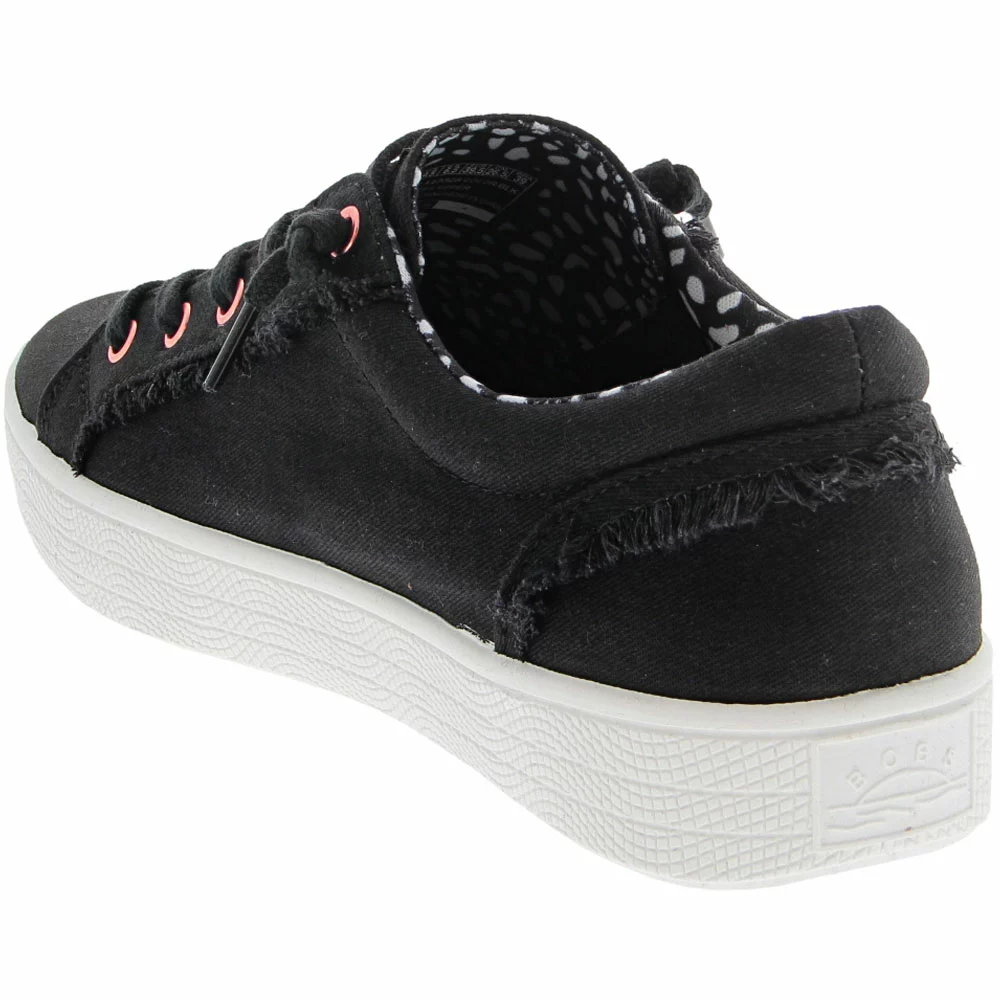 Skechers Bobs B Extra Cute Lifestyle Shoes - Womens Black White - Image 3