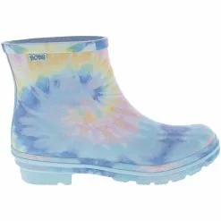 Skechers Rain Check Double Rainbow Rain Boots - Womens Pink Multi