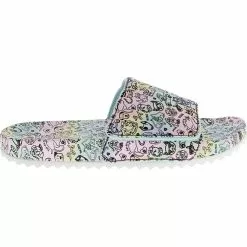 Skechers Bobs Pop Ups 2 Pastel Sun Womens Slide Sandals Multi