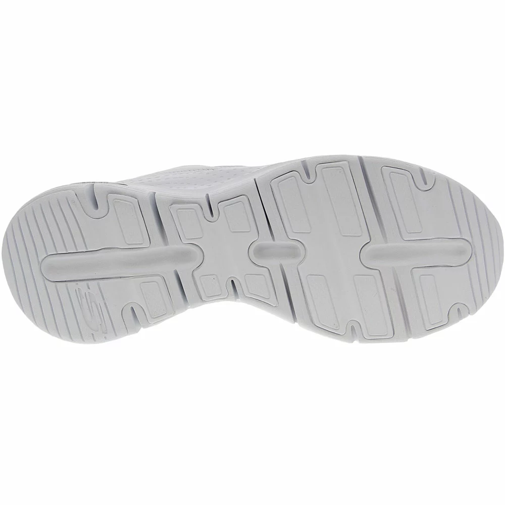 Skechers Arch Fit Citi Drive Lifestyle Shoes - Womens White Silver - Image 4