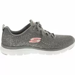 Skechers Flex Appeal 4 Vividspi Lifestyle Shoes - Womens Grey