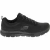 Skechers Flex Appeal 4 Brillian Lifestyle Shoes - Womens Black Black