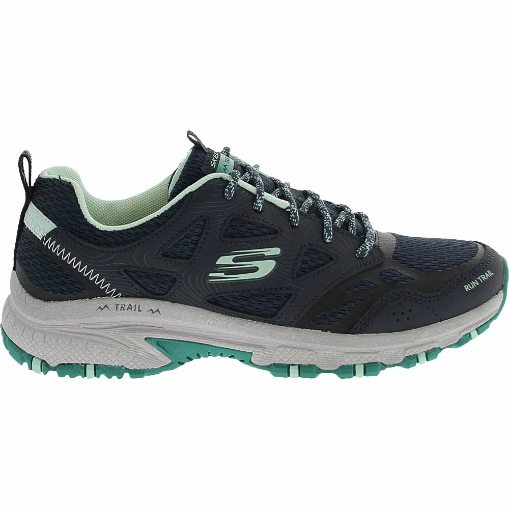 Skechers Hillcrest Pure Escapade Womens Trail Running Shoes Navy