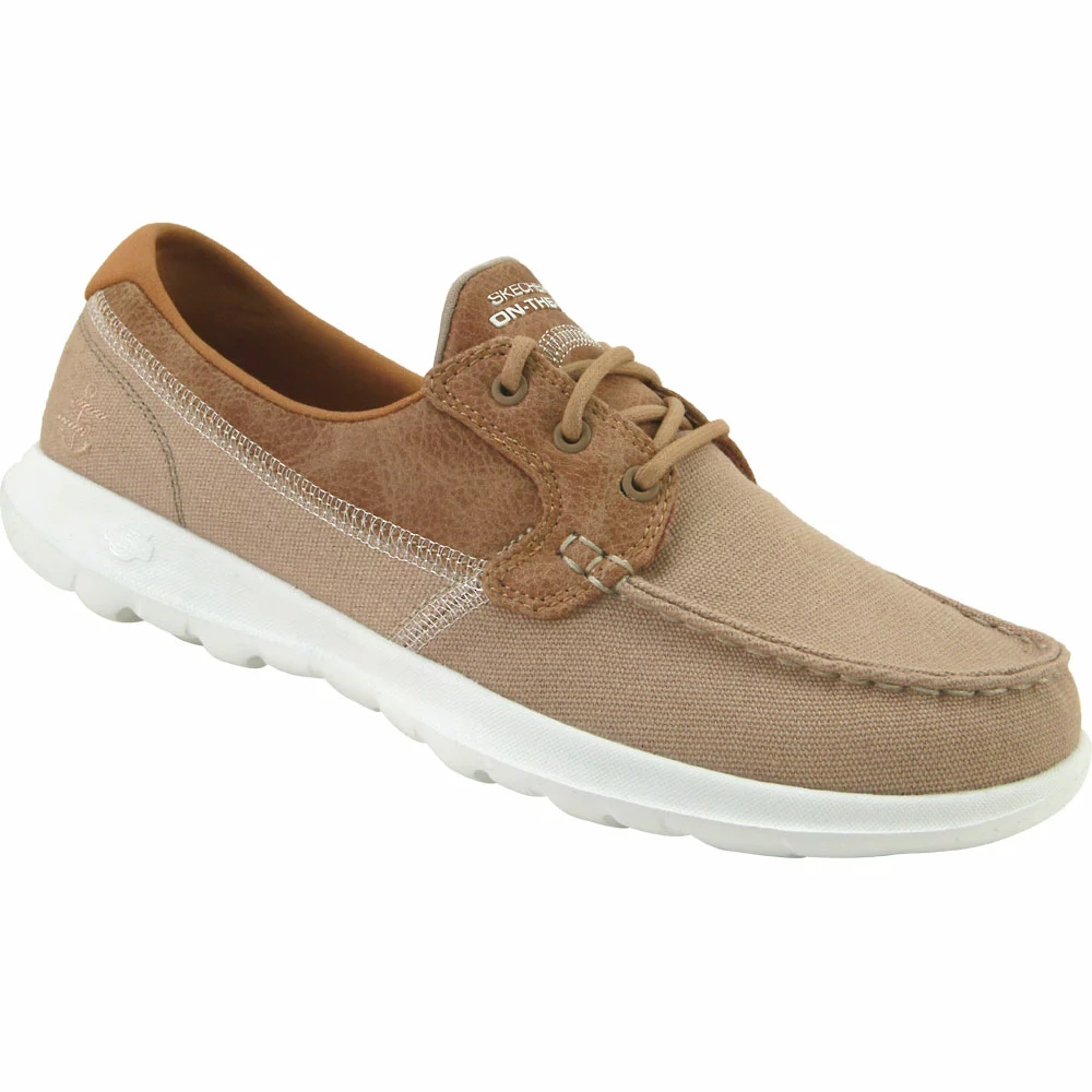 Skechers Go Walk Lite Walking Shoes - Womens Natural - Image 2
