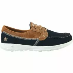 Skechers Go Walk Lite Walking Shoes - Womens Navy