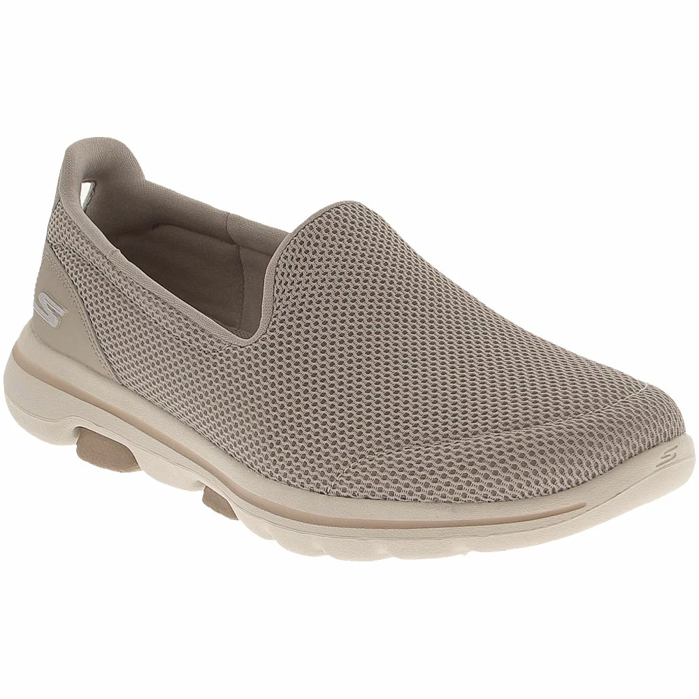 Skechers Go Walk 5 Walking Shoes - Womens Taupe - Image 2