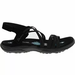 Skechers Reggae Slim Takes Two Sandals - Womens Black Black