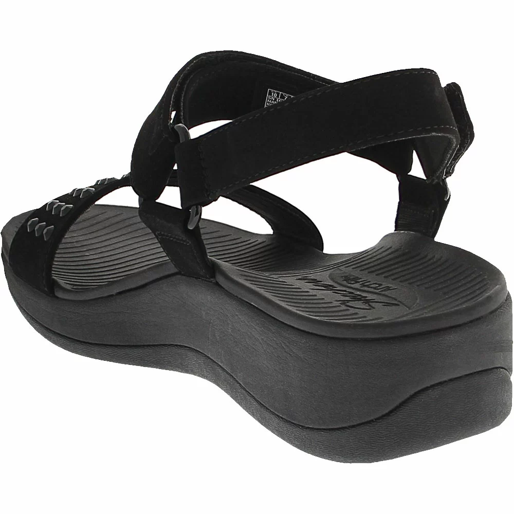 Skechers Arch Fit Sunshine Going Steady Sandals - Womens Black - Image 3