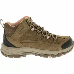 Skechers Trego Alpine Trail Waterproof Hiking Shoes - Womens Brown