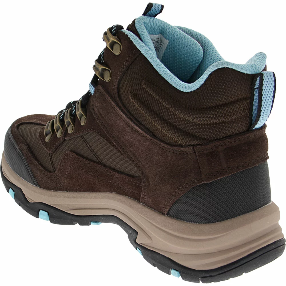 Skechers Trego Mid Waterproof Hiking Boots - Womens Chocolate - Image 3