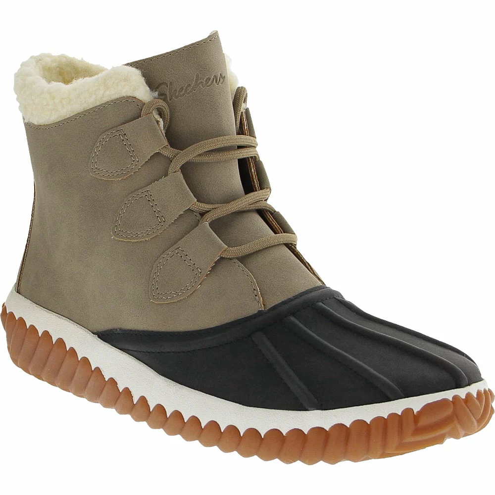Skechers Jagged Pond Winter Boots - Womens Taupe - Image 2