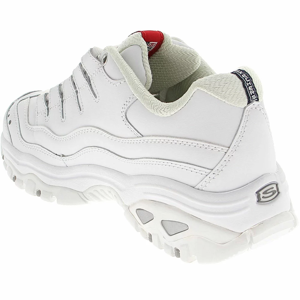 Skechers Energy Running Shoes - Womens White Millennium - Image 3