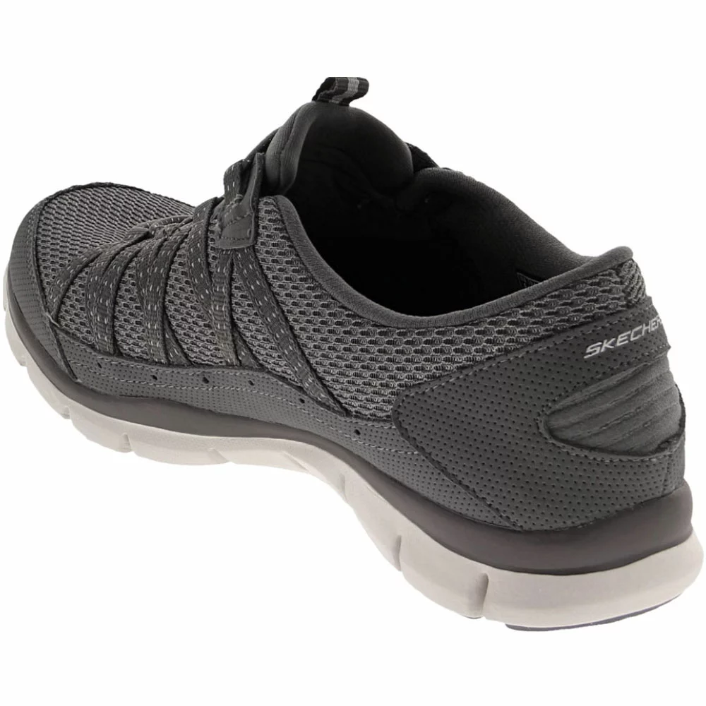 Skechers Gratis Strolling Lifestyle Shoes - Womens Charcoal - Image 3