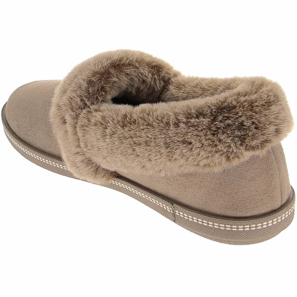 Skechers Cozy Campfire Team Toa Slippers - Womens Dark Taupe - Image 3
