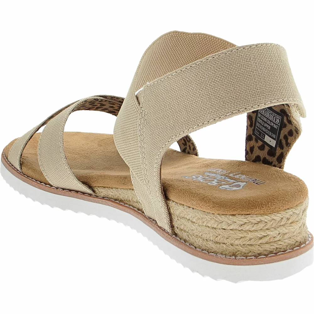 Skechers Desert Kiss Secret Picnic Sandals - Womens Natural - Image 3
