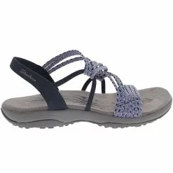 Skechers Reggae Slim Stretch Sandals - Womens Navy