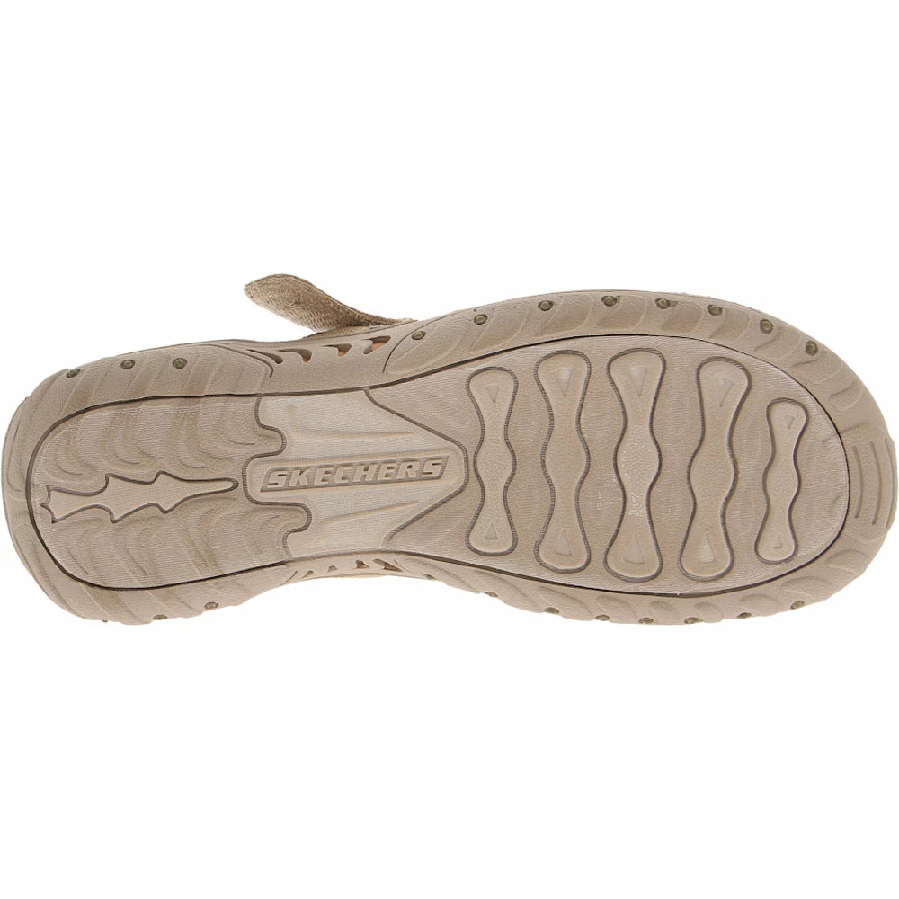 Skechers Reggae Mad Swag Flip Flops - Womens Natural - Image 4