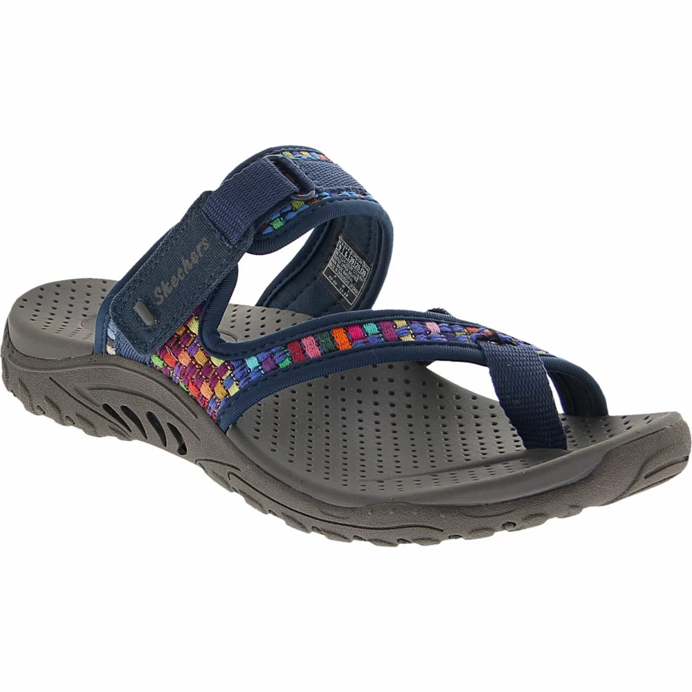 Skechers Reggae Mad Swag Flip Flops - Womens Multi - Image 2