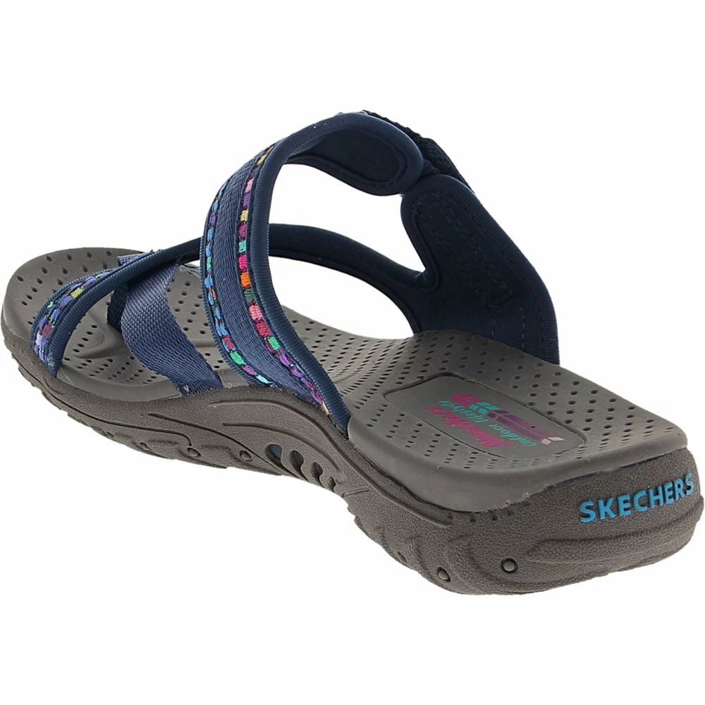 Skechers Reggae Mad Swag Flip Flops - Womens Multi - Image 3