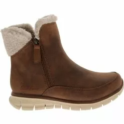 Skechers Synergy Collar Winter Boots - Womens Chestnut