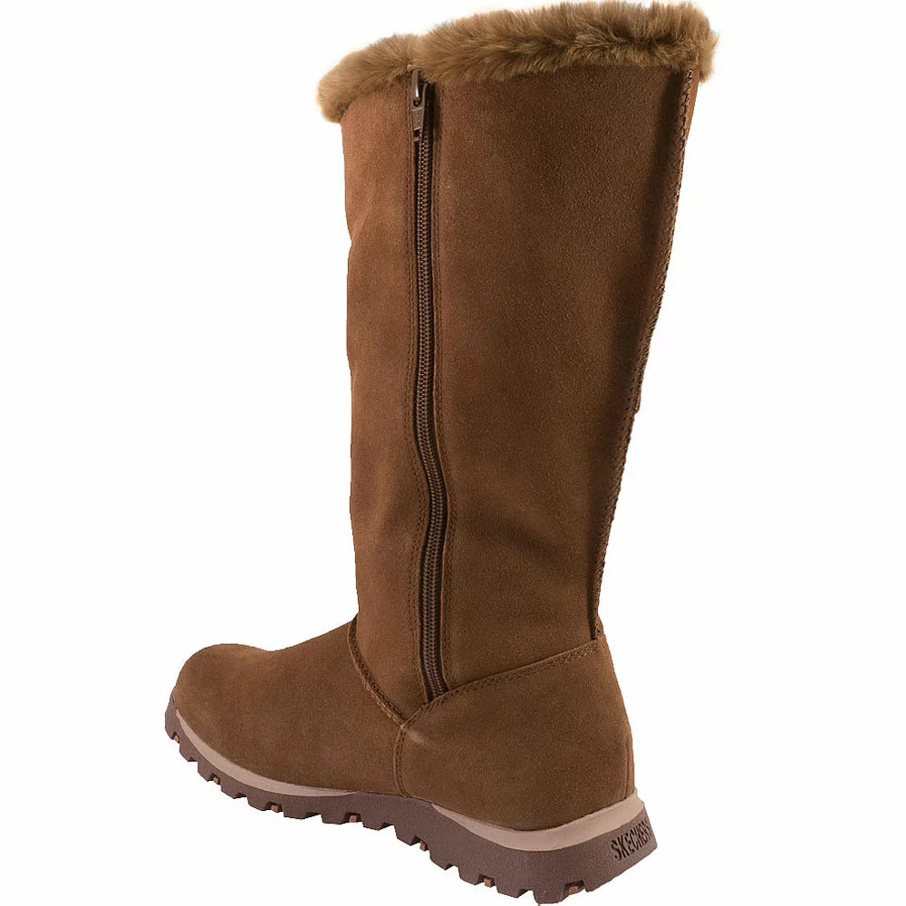 Skechers Grand Jams Winter Boots - Womens Brown - Image 3
