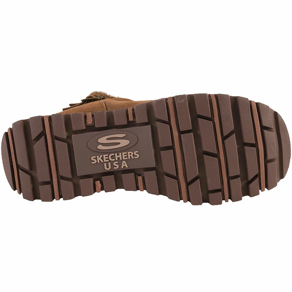 Skechers Grand Jams Winter Boots - Womens Brown - Image 4