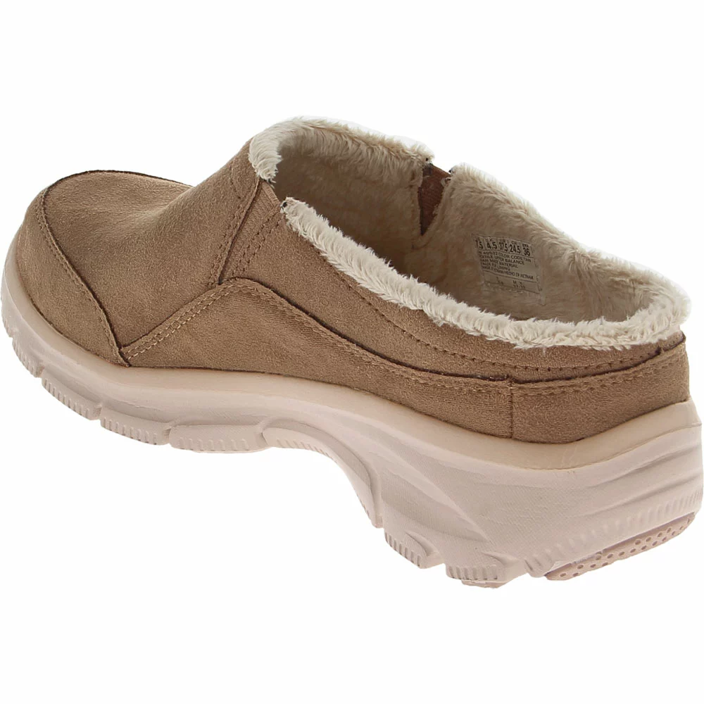 Skechers Easy Going Latte Slip On Casual Shoes - Womens Tan - Image 3