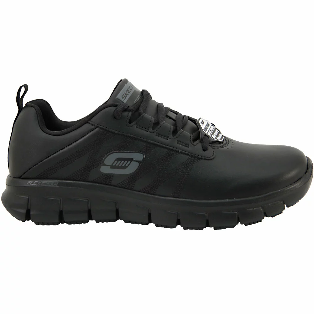Skechers Work Erath Non-Safety Toe Work Shoes - Womens Black
