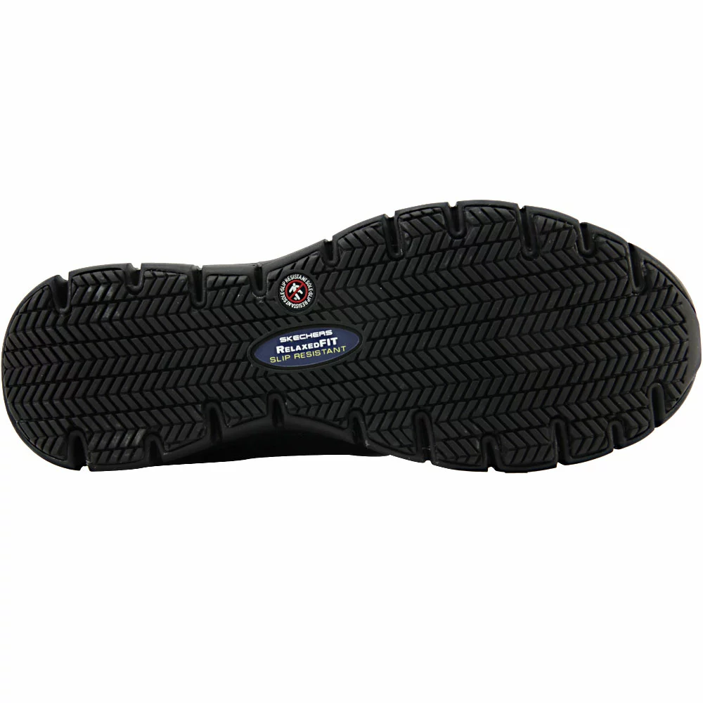 Skechers Work Erath Non-Safety Toe Work Shoes - Womens Black - Image 4