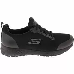 Skechers Work Squad Sr Non-Safety Toe Work Shoes - Womens Black