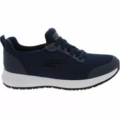 Skechers Work Squad Sr Non-Safety Toe Work Shoes - Womens Navy