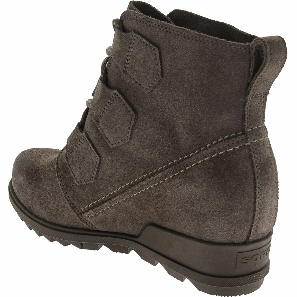 Sorel Boots Sorel Evie Lace Casual Boots - Womens Grey - Image 3