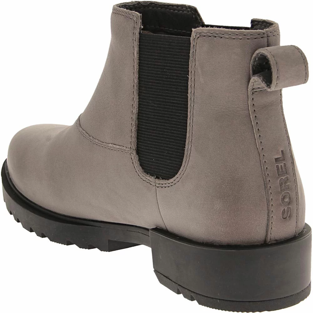 Sorel Boots Sorel Emelie 2 Chelsea Casual Boots - Womens Quarry Black - Image 3