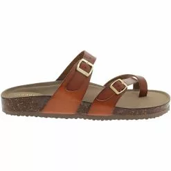 Madden Girl Bryceee Flip Flops - Womens Cognac