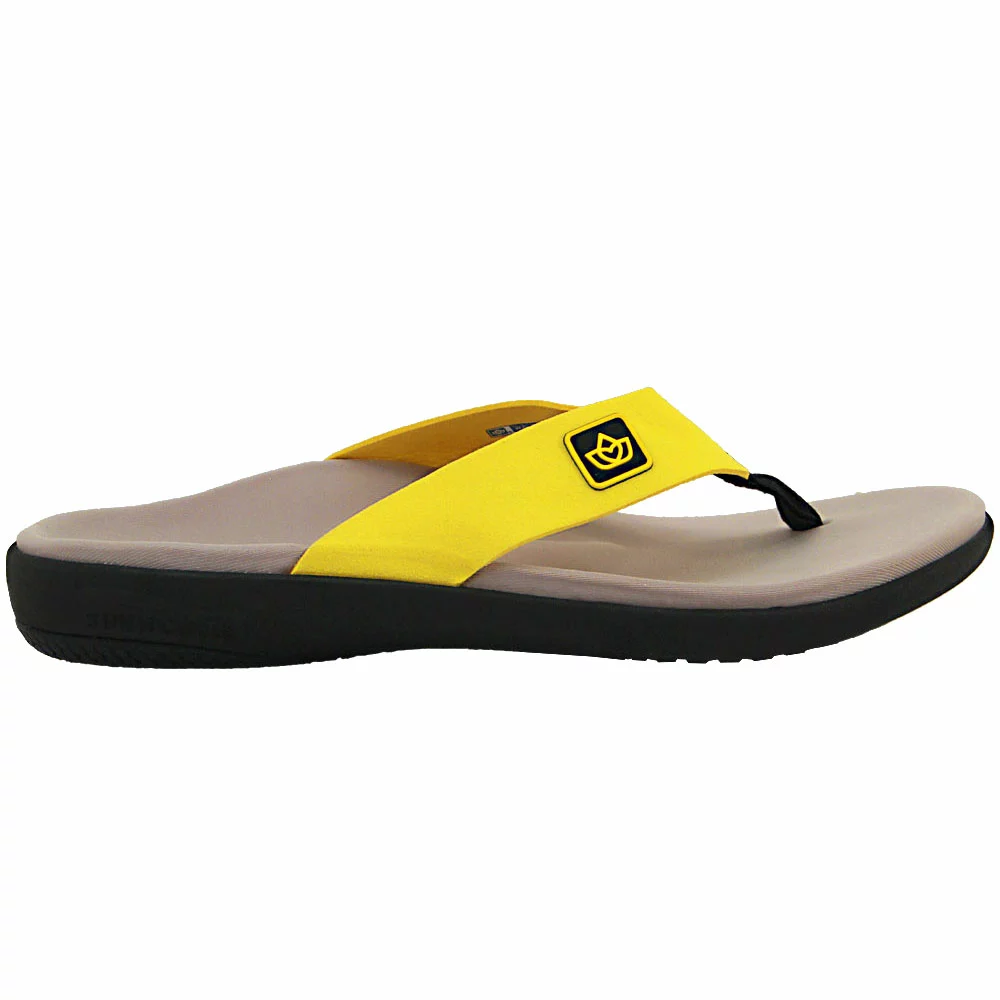 Spenco Insoles Spenco Pure Flip Flops - Womens Yellow