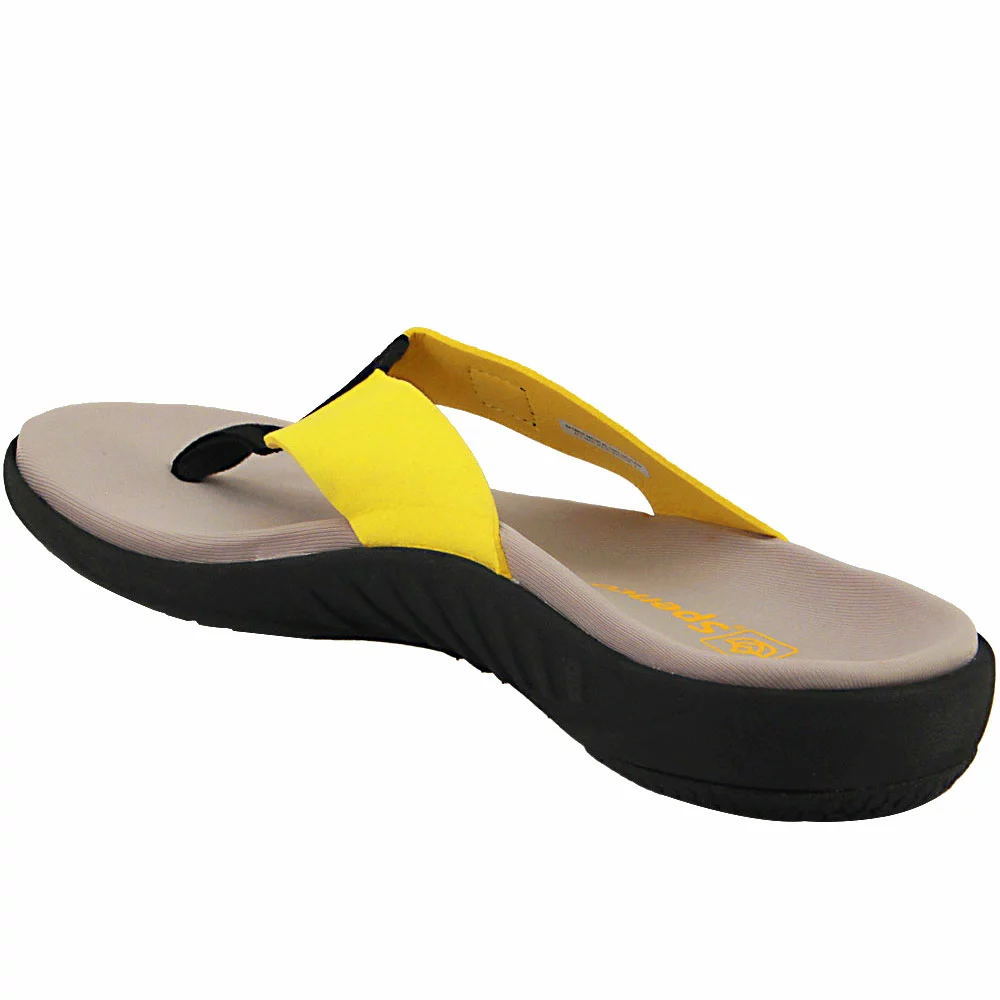 Spenco Insoles Spenco Pure Flip Flops - Womens Yellow - Image 3
